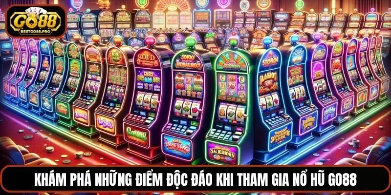 Khám phá những điểm độc đáo khi tham gia nổ hũ Go88
