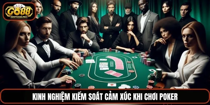 Kinh nghiệm kiểm soát cảm xúc khi chơi Poker
