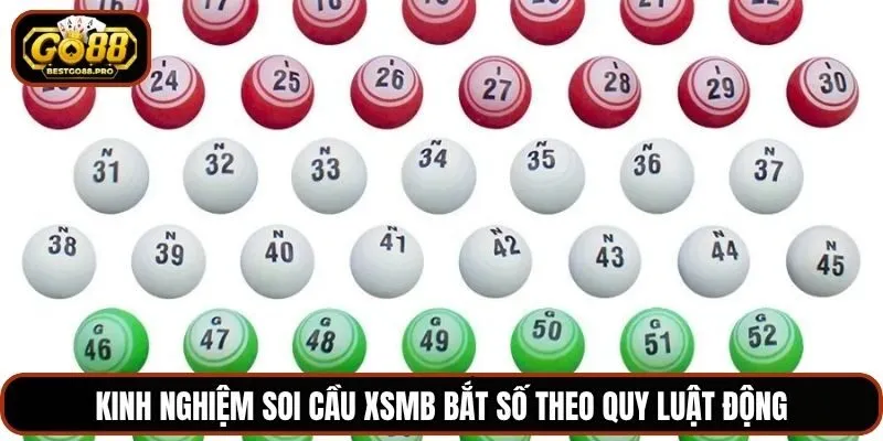 Kinh nghiệm soi cầu xsmb bắt số theo quy luật động