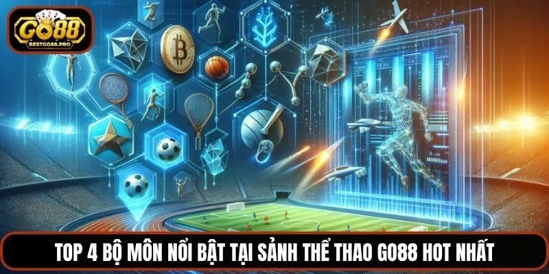 Top 4 bộ môn nổi bật tại sảnh thể thao Go88 hot nhất