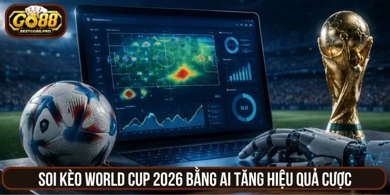 Soi kèo World Cup 2026 bằng AI tăng hiệu quả cược